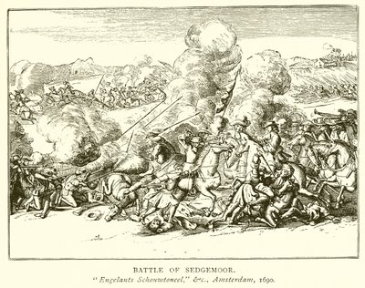 Sedgemoor Savaşı by English School