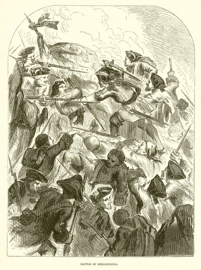Shellenberg Savaşı by English School