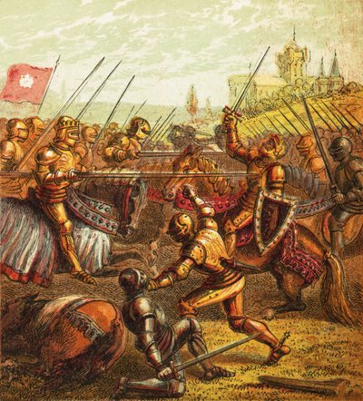 Tewkesbury Savaşı by English School
