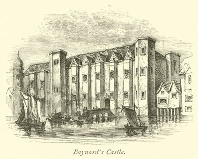 Baynard Kalesi by English School