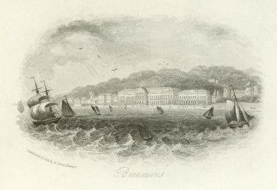 Beaumaris, Anglesey, Galler by English School