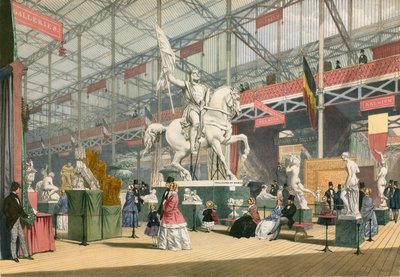 1851 Büyük Sergisinin Belçika bölümü by English School
