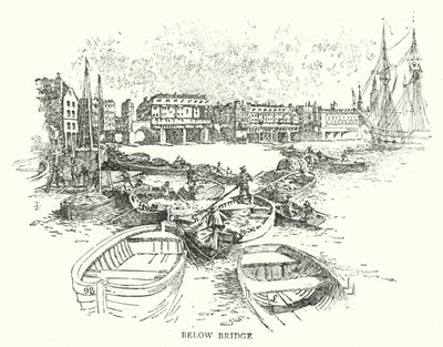 Köprünün Altında (gravür) by English School