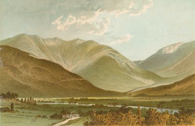 Dalmally konumundan Ben Cruachan by English School