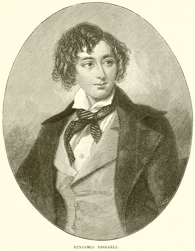 Benjamin disraeli by English School
