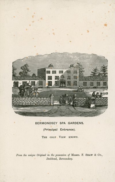 Bermondsey Spa Bahçeleri by English School