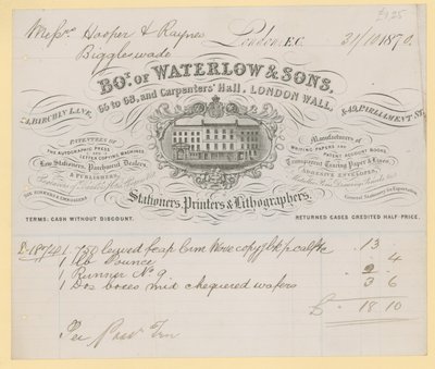 Waterlow and Sons