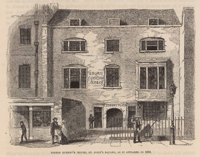 Piskopos Burneys Evi, St Johns Meydanı, Clerkenwell by English School