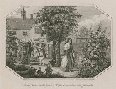 Piskopos Gardiner, Catherine Parr ile uzlaşmasının ardından Kral VIII. by English School
