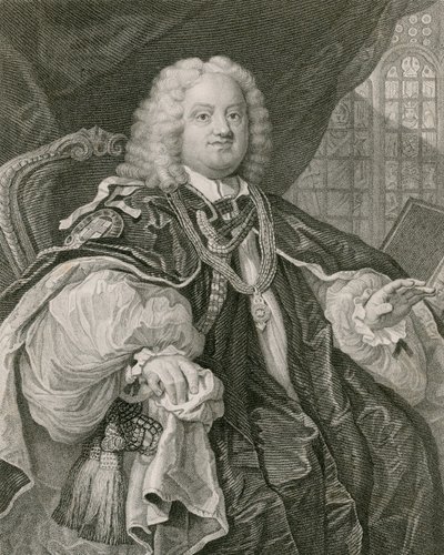 Piskopos Hoadley by English School
