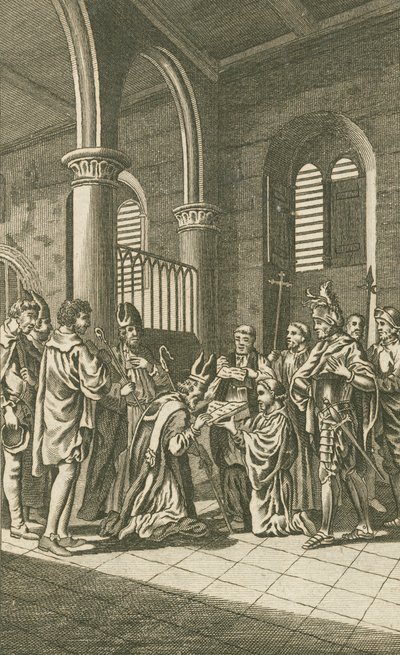 Piskoposlar ve Londra vatandaşları Fatih William