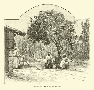 Black Squatters, Jamaika by English School