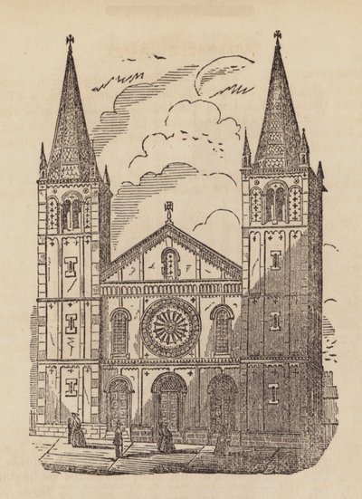 Bloomsbury Şapeli (gravür) by English School