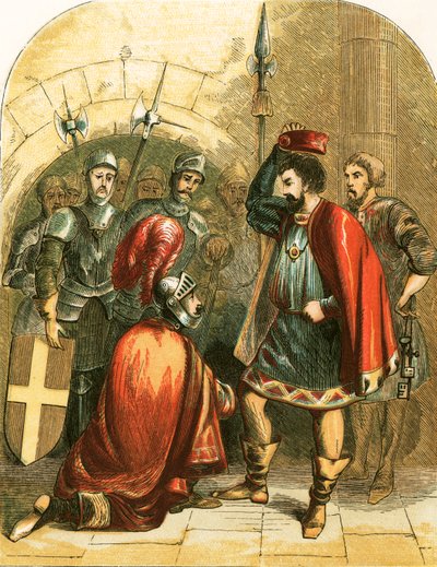 Bolingbroke ve II. Richard by English School