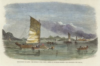 Kanton bombardımanı by English School