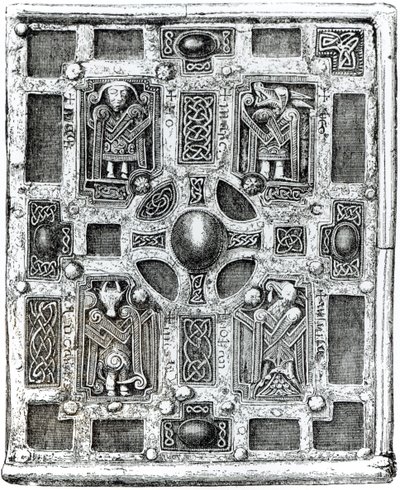 Molaise Kitap-Tapınak veya Cumdach, c.1001-1025 by English School