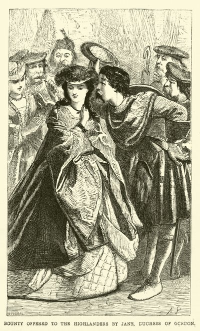 Gordon Düşesi Jane tarafından Highlanders