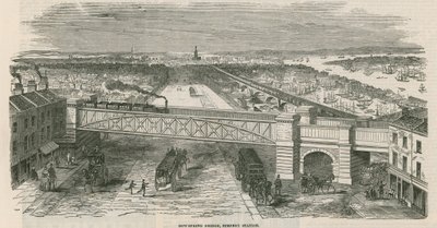 Bow Spring Köprüsü, Stepney İstasyonu, Londra by English School