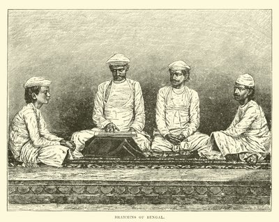 Bengal Brahminleri by English School