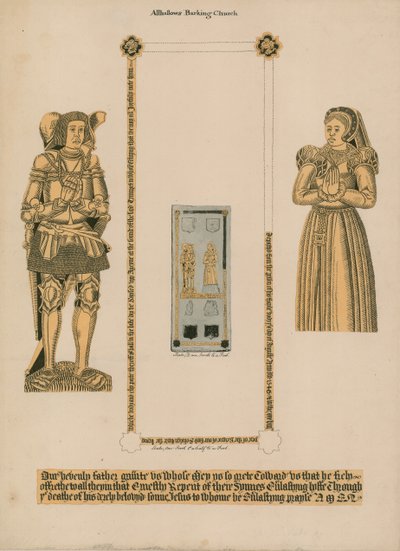 Pirinç, All Hallows Barking Kilisesi by English School