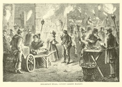 Kahvaltı tezgahı, Covent Garden Pazarı by English School