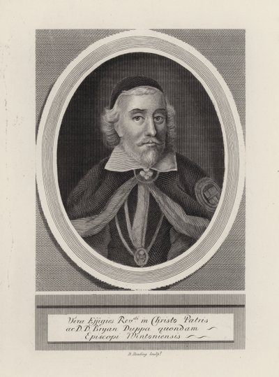 Brian Duppa, Winchester Piskoposu (gravür) by English School