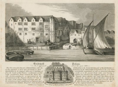 Bridewell Sarayı, 1660 yılında ortaya çıktığı şekliyle by English School