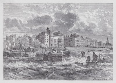 Bridlington (gravür) by English School