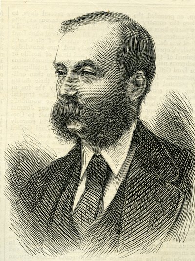 Tuğgeneral, Sir Archibald Alison, 2. baronet (1826-1907) The Illustrated London News 18 Nisan 1874 by English School
