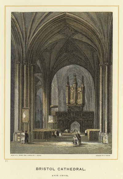 Bristol Katedrali, ön koro by English School