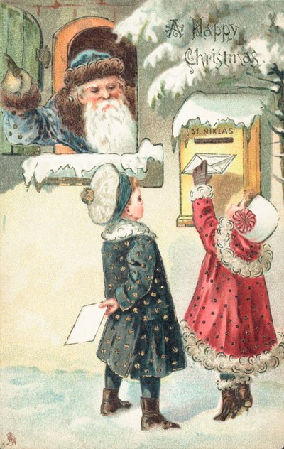 İngiliz Noel kartı by English School