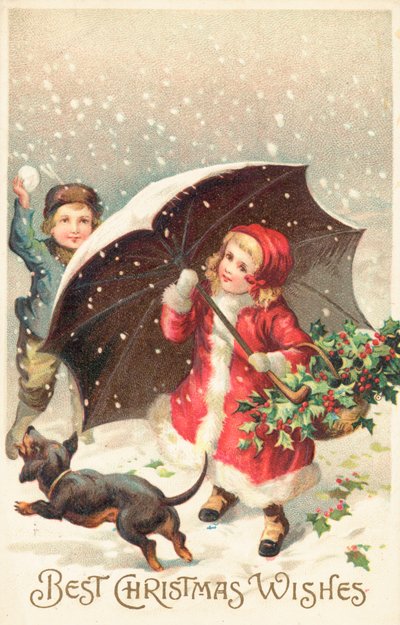 İngiliz Noel kartı by English School