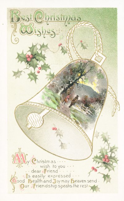 İngiliz Noel kartı by English School