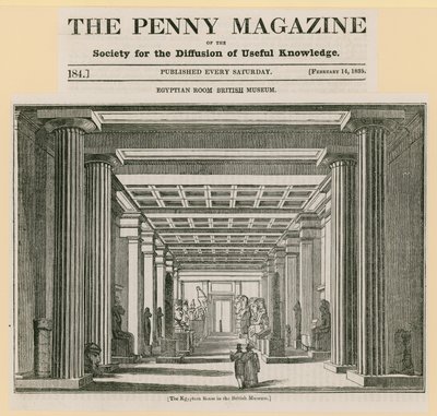British Museum, Mısır Odası by English School