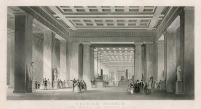 British Museum, Grand Central ve Mısır Salonları by English School