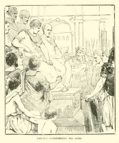 Brutus oğullarını mahkum ediyor by English School