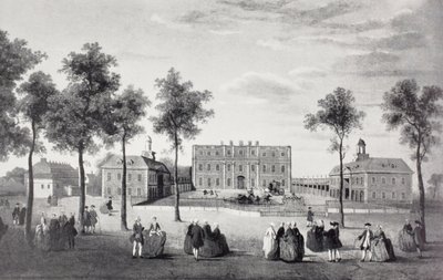 Buckingham Evi, 1750 by English School