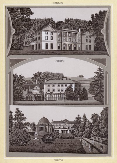 Buckland; Penpont; Pennoyre (lito) by English School