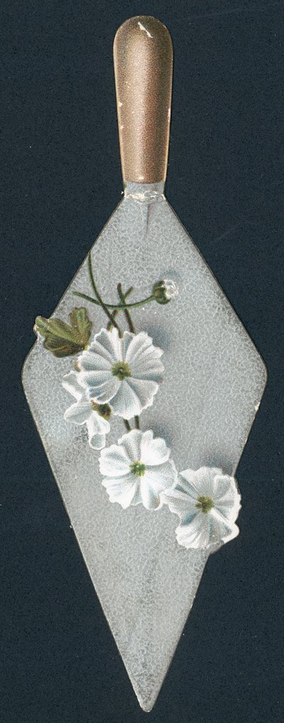 İnşaatçılar Mala ve Çiçekler, Noel Kartı by English School