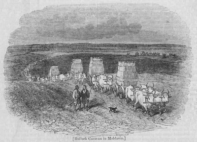 Moldova'da Bullock Karavanı by English School