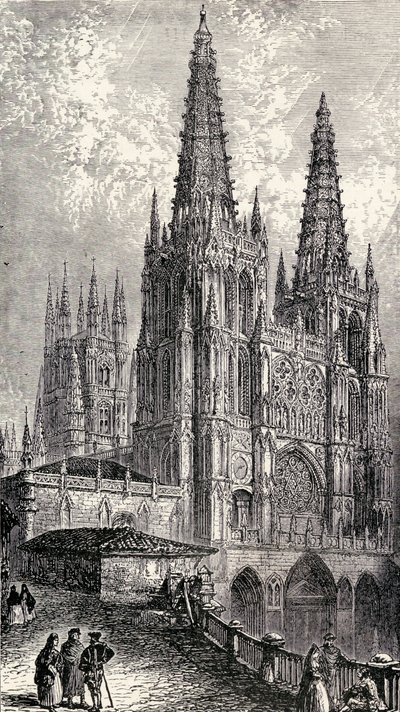 Burgos Katedrali, Burgos, İspanya, 