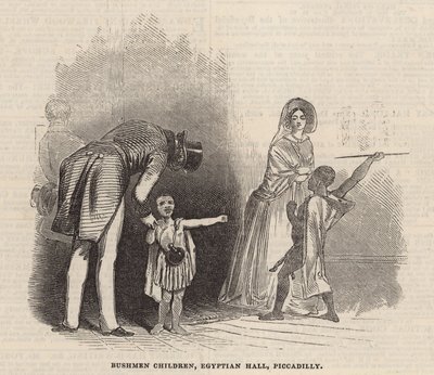 Bushman çocukları, Mısır Salonu by English School