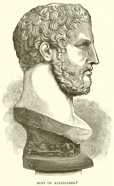 Alkibiades büstü by English School