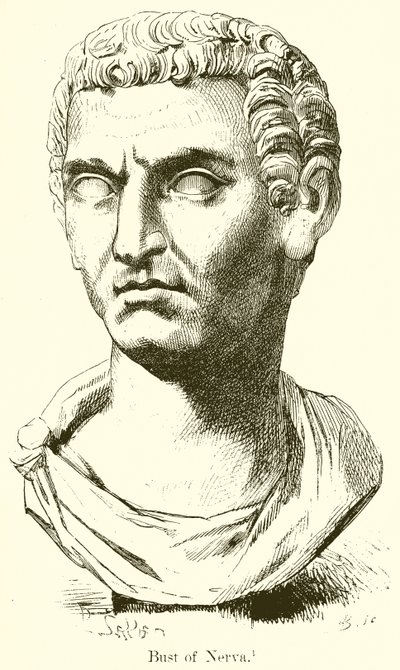 Nerva büstü by English School