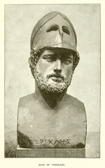 Perikles büstü by English School