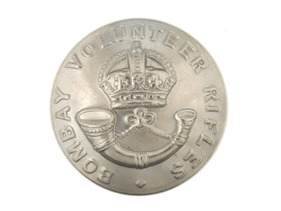 Düğme, Bombay Gönüllü Tüfekleri, 1901-1947 by English School