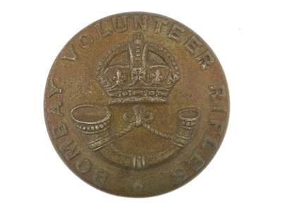 Düğme, Bombay Gönüllü Tüfekleri, 1901-1947 by English School
