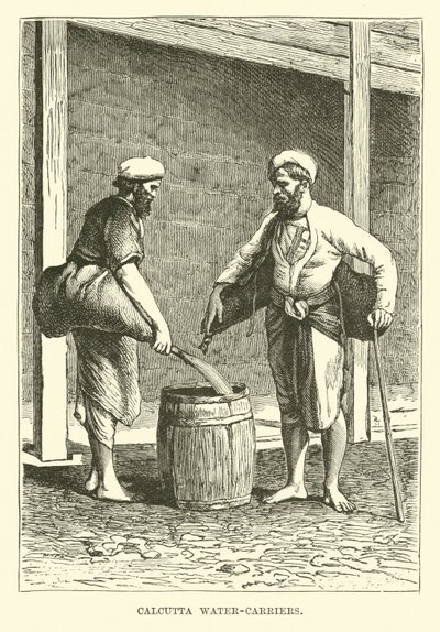 Kalküta Su taşıyıcıları by English School