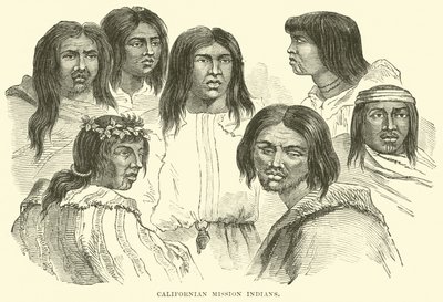 Kaliforniya Misyonu Kızılderilileri by English School