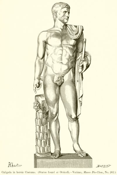 Kahraman Kostümlü Caligula by English School